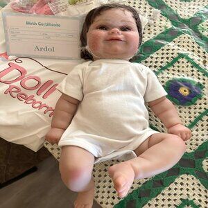 🆕20inch Full Body Silicone Vinyl Newborn Baby Doll Poseable Limbs Baby Girl